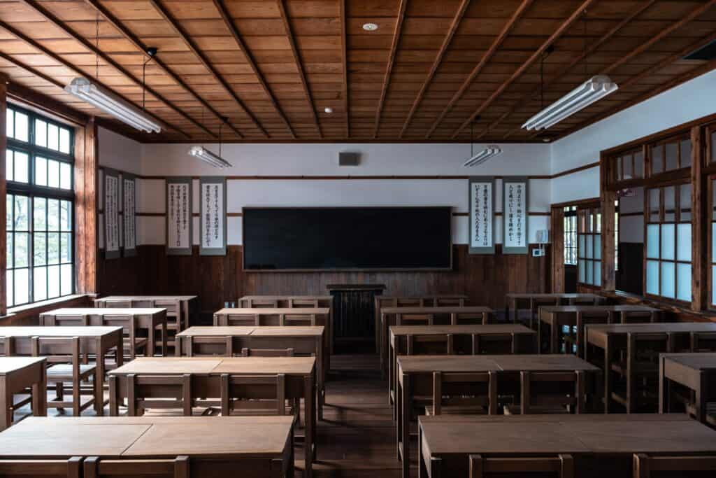 English classroom in Japan