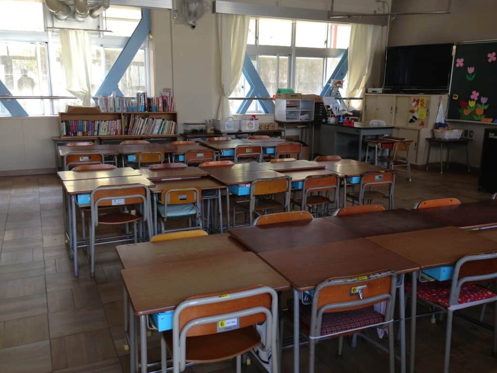 English Teacher Classroom Japan