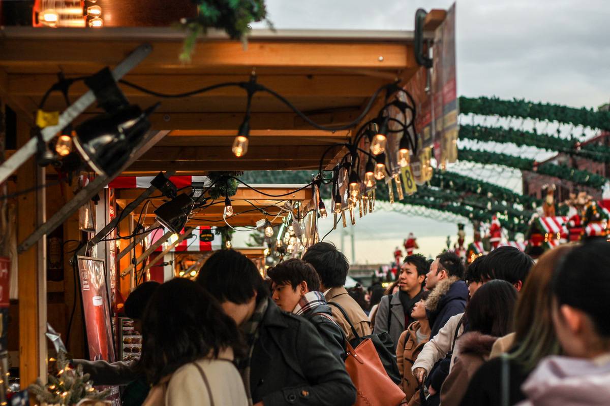 Yokohama Red Brick Warehouse Christmas Market