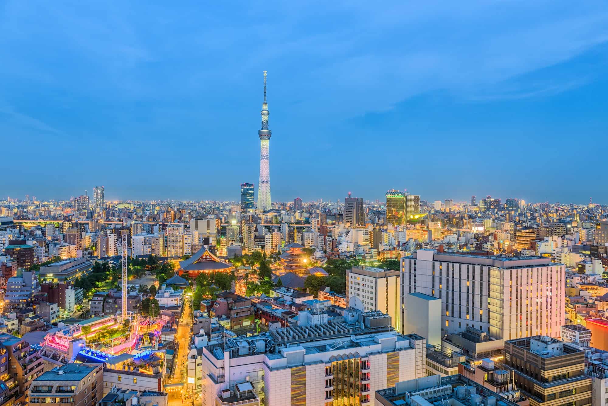 Tokyo Japan Skyline